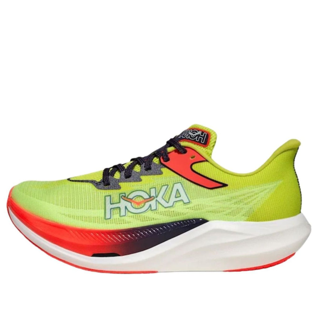 HOKA ONE ONE Rocket X 3 'Neon Yuzu Cerneală de Sepia'