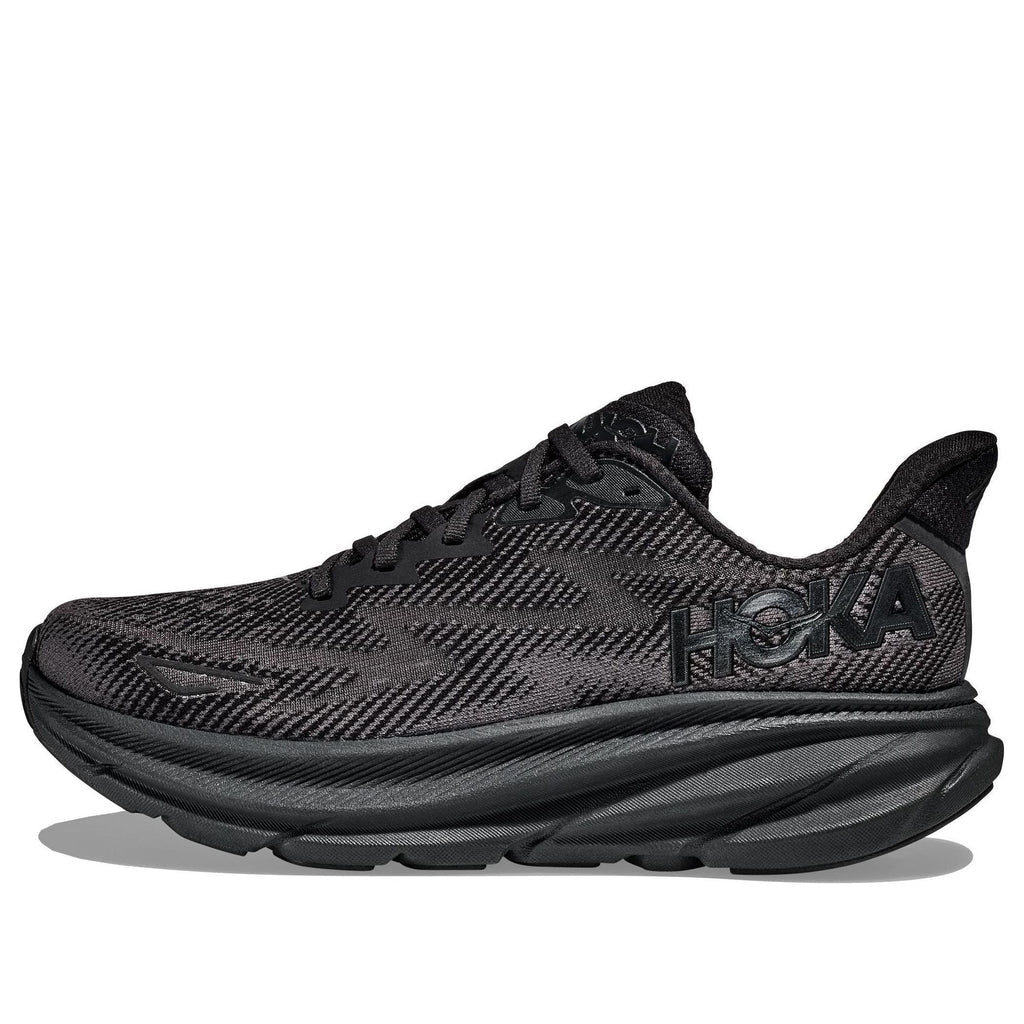 HOKA ONE ONE Clifton 9 'Negru Complet' - Damă