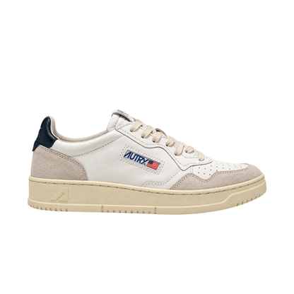 Autry Medalist Low | Bianco / Blu Navy | LS28