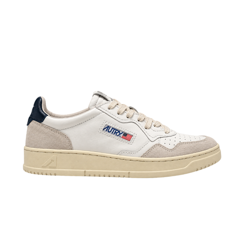 Autry Medalist Low | Bianco / Blu Navy | LS28