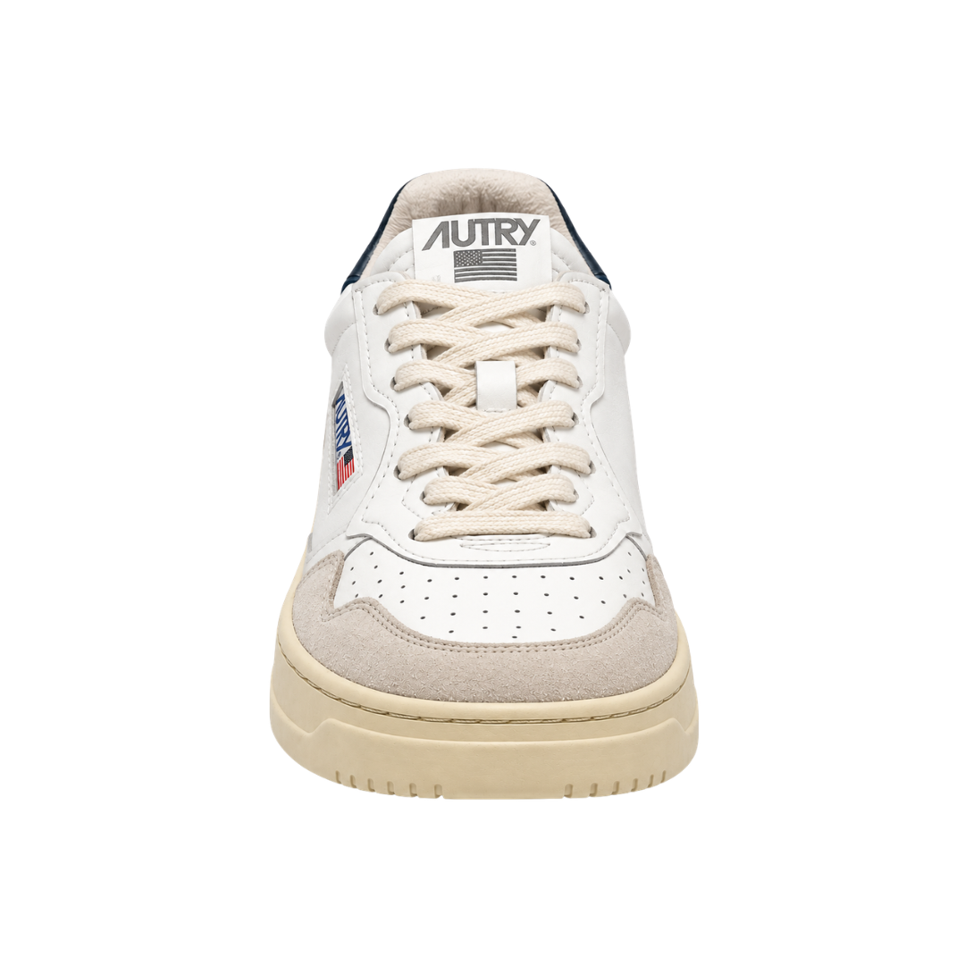 Autry Medalist Low | Bianco / Blu Navy | LS28