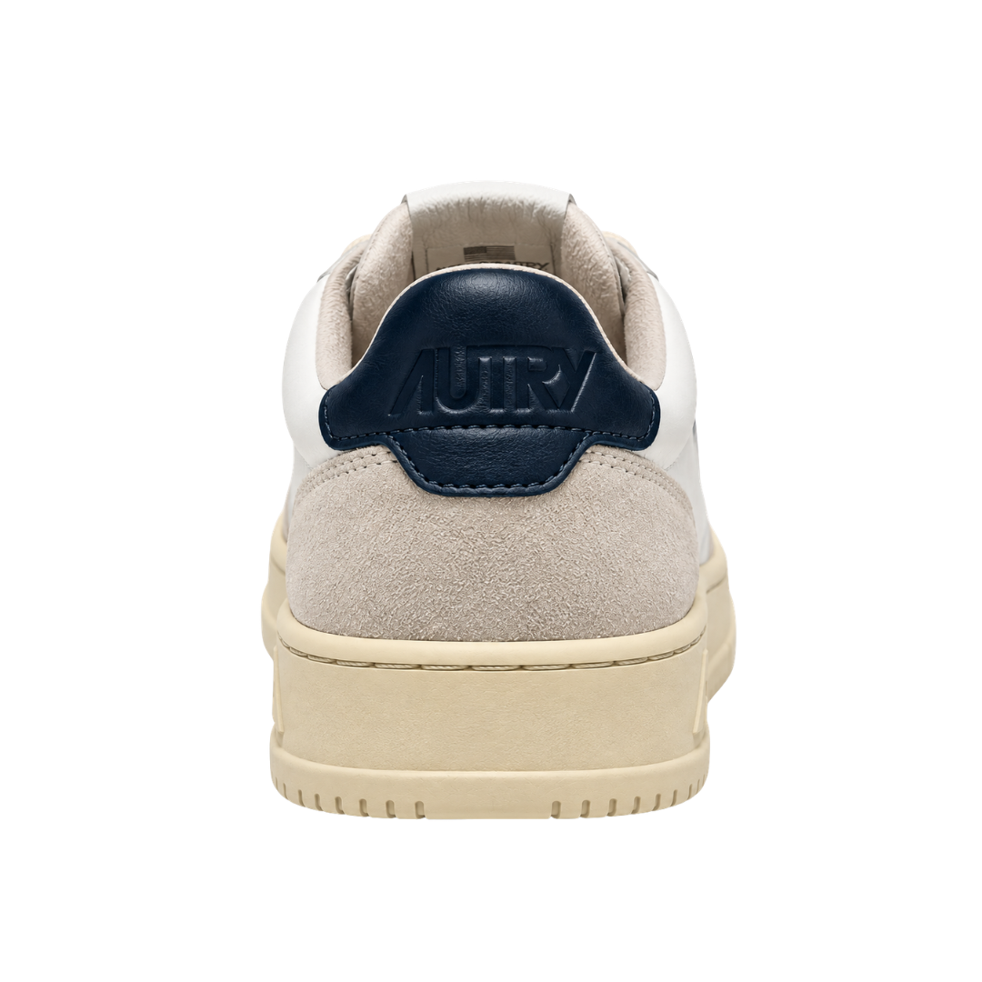 Autry Medalist Low | Bianco / Blu Navy | LS28