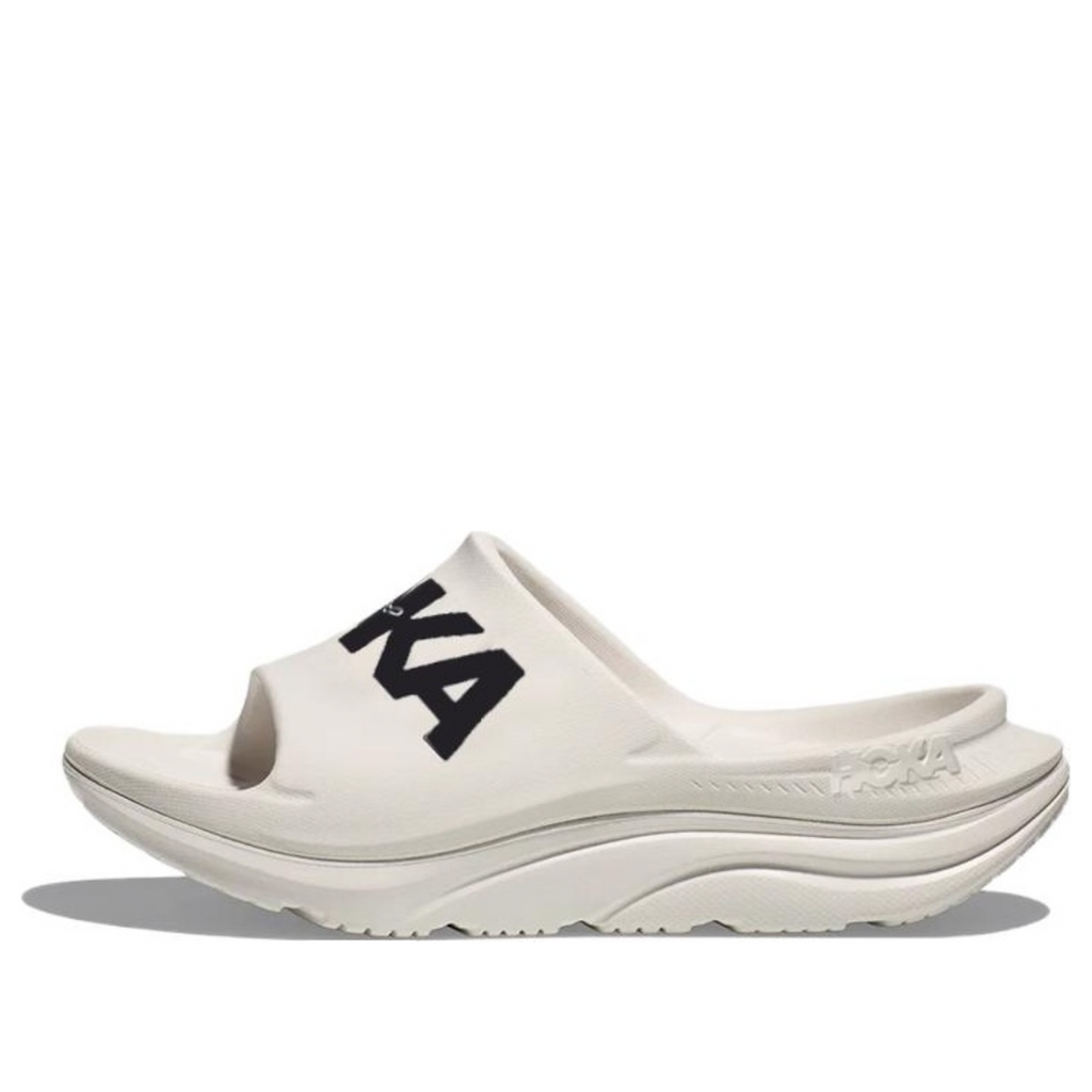 HOKA ONE ONE Ora Athletic Slides 'Alb Negru'