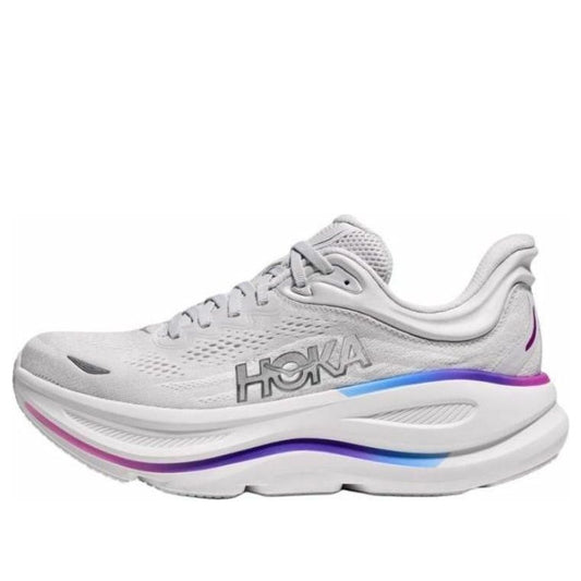 HOKA ONE ONE Bondi 9 Wide 'Gri Cosmic Alb' - Damă
