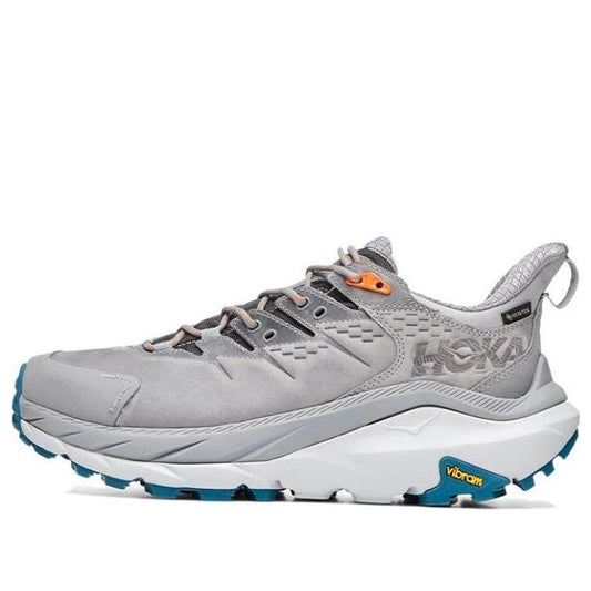 HOKA ONE ONE Kaha 2 Low Gore-Tex 'Gri Rechin Coral Albastru'
