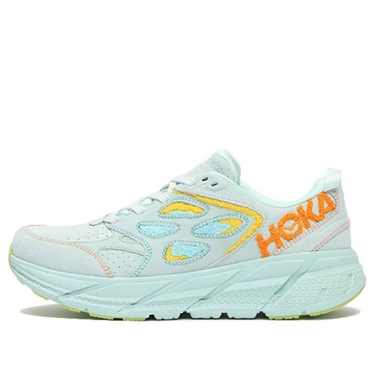 HOKA ONE ONE Clifton L 'Brodat - Cristal Albastru'