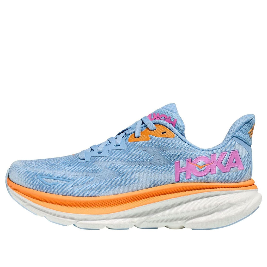 HOKA ONE ONE Clifton 9 Wide 'Albastru Aerian' - Damă